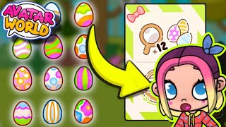 😱ALL NEW EASTER EGG HUNT SECRETS❤️ IN AVATAR WORLD PAZU NEW UPDATE❤️ [upl. by Adnihc319]