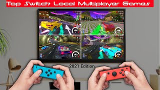 Top 20 Nintendo Switch Coop  Local Multiplayer Games  2021 Edition [upl. by Wennerholn]