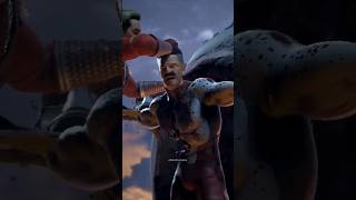 Homelander Plane Fatality OmniMan in Mortal Kombat 1 [upl. by Leuqer]