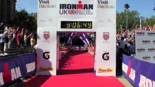 IRONMAN UK BOLTON 2012 MENS FINISH [upl. by Ansel347]