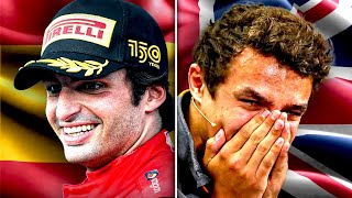 Lando NORRIS And CARLOS Sainz FUNNY Moments  Formula 1  mrundersteer [upl. by Nahtad505]