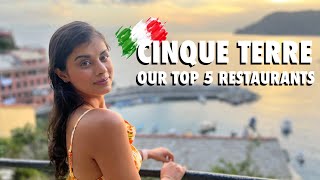 5 restaurants you MUST try when visiting Cinque Terre Italy [upl. by Lexie503]