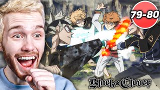 FINRAL VS LANGRIS LETS GO SQUAD  Black Clover Episode 7980 Reaction [upl. by Akcemat317]