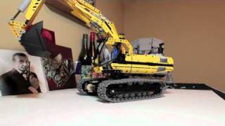 Lego Technic Excavator 8043 [upl. by Radley165]