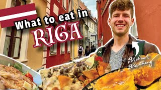 What to eat in Riga Latvia 🇱🇻  Tastes of the World [upl. by Benia]