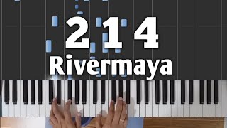 214  Rivermaya  Piano Tutorial with Lyrics amp Chords [upl. by Irmo]