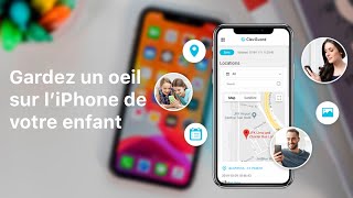 Surveillez liPhone de votre enfant avec KidsGuard Pro conversations historique web appels [upl. by Ot]