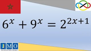 Olympiade de Mathématiques du Maroc  une équation exponentielle à résoudre [upl. by Jamil269]