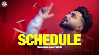 SCHEDULE OFFICIAL VIDEO  TEGI PANNU  MANNI SANDHU  NEW PUNJABI SONG 2023 [upl. by Nolana]