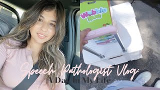 Speech Pathologist Vlog A Day In The Life Of A Traveling Speech Therapist Assistant [upl. by Nappie]