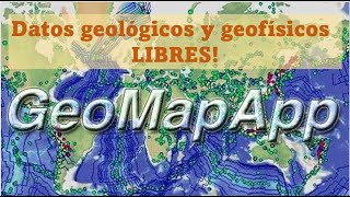 GeoMapApp Datos geofísicos gratis para tus mapas [upl. by Ticon]