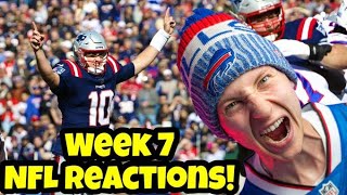 My Week 7 NFL Reactions [upl. by Dynah]