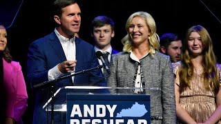 Kentucky governors race  Democrat Andy Beshear beats Republican Daniel Cameron by 5 point margin [upl. by Row75]