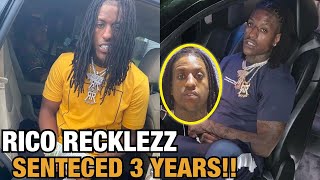 Chicago Rapper Rico Recklezz Sentenced 3 Years In Prison For Gun Charge Casanova Jail Punishment [upl. by Eulau]