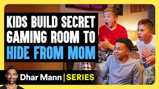 Jays World S2 E02 Kids Build SECRET Gaming Room To HIDE From Mom  Dhar Mann Studios [upl. by Littell]