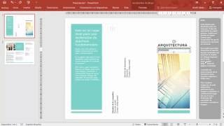 Cómo hacer un tríptico con Powerpoint [upl. by Attennaj]