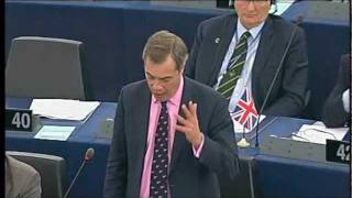 Farage What gives you the right to dictate to the Greek and Italian people [upl. by Fleta]