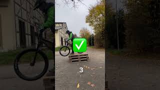 Wie viel schaffe ich  bicycle mtb downhill bikelife mtbtricks tricks downhillmountainbike [upl. by Merna]