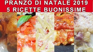 Pranzo di Natale 2022 5 ricette buonissime  Carlo Gaiano [upl. by Landing]