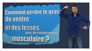 Comment perdre le gras du ventre et des fesses avec du renforcement musculaire  Programme 66 [upl. by Arihday]