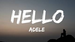 Adele  Hello Lyrics [upl. by Bazil]