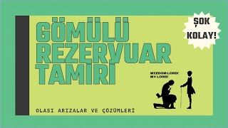 Duvar İçi Gömülü Sifon Rezervuar Sökülmesi  Takılması  Tamiri [upl. by Mata]