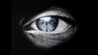 dessin d un oeil réaliste  draw a realistic eye [upl. by Inglis]