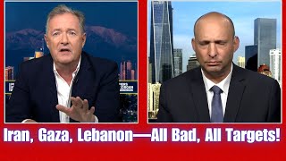 Piers Morgan  Iran Debate amp Naftali Bennett [upl. by Lleze]