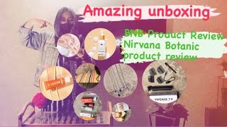 Daraz unboxing 2024  BNB rich kit review  Nirvana Botanic products review [upl. by Shayn]