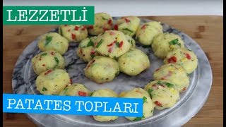 PATATES TOPLARI TARİFİ  Lezzetli İkramlıklar [upl. by Asilem]