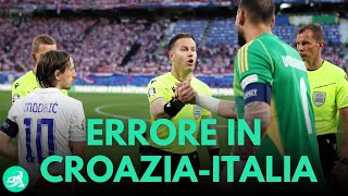 LERRORE Arbitrale in CroaziaItalia 11 che NESSUNO ha visto MOVIOLA Euro 2024 [upl. by Akahc]