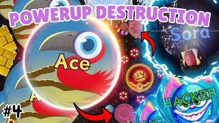 AGMAIO POWERUP DESTRUCTION 4 INSANE POWERUP BATTLES [upl. by Barbi]