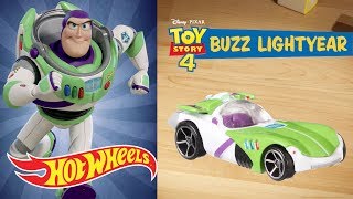 Disney•Pixar TOY STORY 4 Character Cars  HotWheels [upl. by Bitthia367]