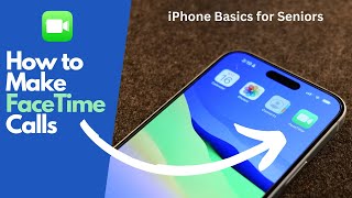 iPhone Basics for Seniors Simple FaceTime Calling Tips [upl. by Daj]