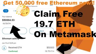 Free 50000 USDT in Metamask How to Earn free 50000 Ethereum in Metamask [upl. by Joshi348]