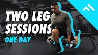 Overreaching Leg Workout  Planned Overtraining [upl. by Ennovi]