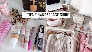 De ULTIEME HANDBAGAGE Guide  inpaklijst  Handbagage tips  Koffer inpakken  Julia Verbij [upl. by Dido]