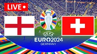 🔴 LIVE ENGLAND VS SWITZERLAND  UEFA Euro Cup 2024  Full Streaming  eFootball PES 21 Simulation [upl. by Peregrine311]