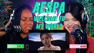 aespa 에스파 Welcome To MY World Feat nævis MV [upl. by Natka631]