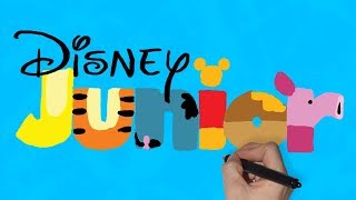 Disney Junior Bumper Winnie the Pooh Effects Drawing JTART [upl. by Pasco36]