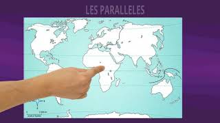 Géographie  Les méridiens et les parallèles [upl. by Eserahs]