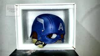 Cattoys 11 Mask Helmet Civil War Captain America Cosplay  Shopping Player [upl. by Nathanil]