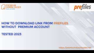 How to download file from prefilescom without premium account  vip leech link prefilescom 2023 [upl. by Ovid]