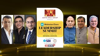 HT Leadership Summit Live sessions with Rajnath Singh Bhupesh Baghel and SBI Chairman Dinesh Khara [upl. by Assirralc]