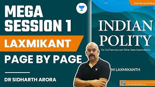 MEGA SESSION 1 PAGE BY PAGE LAXMIKANTH  Dr Sidharth Arora unacademyias [upl. by Ntsuj294]