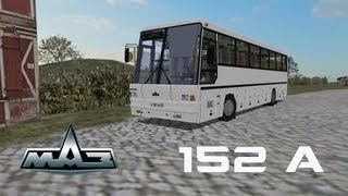 МАЗ 152А OMSI Test Drive [upl. by Garnet]