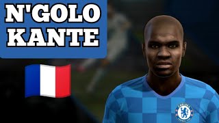 Ngolo Kanté Face Pes 2013 FranceChelsea [upl. by Jeffery]