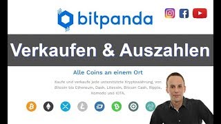 Bitpanda  Verkaufen amp Auszahlen auf das Bankkonto [upl. by Ynaitirb]