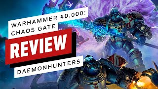 Warhammer 40K Chaos Gate  Daemonhunters Review [upl. by Ys107]