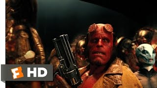 Hellboy 2 The Golden Army 1010 Movie CLIP  Hellboy vs The Golden Army 2008 HD [upl. by Molohs]